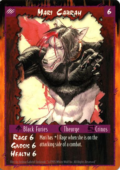 Mari Cabrah (Crinos Form)